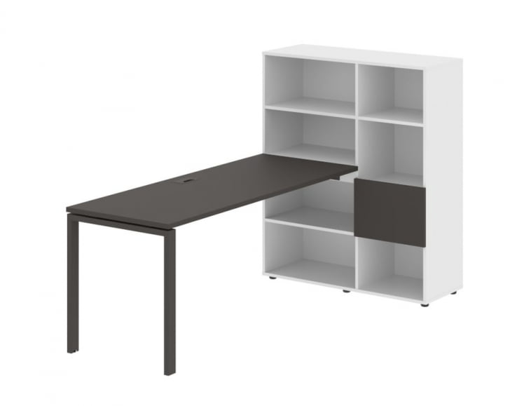 Рабочая станция ЕДИС ЕУРСТ 1117 Мокко Мокко Белый / EDIS EURST_0