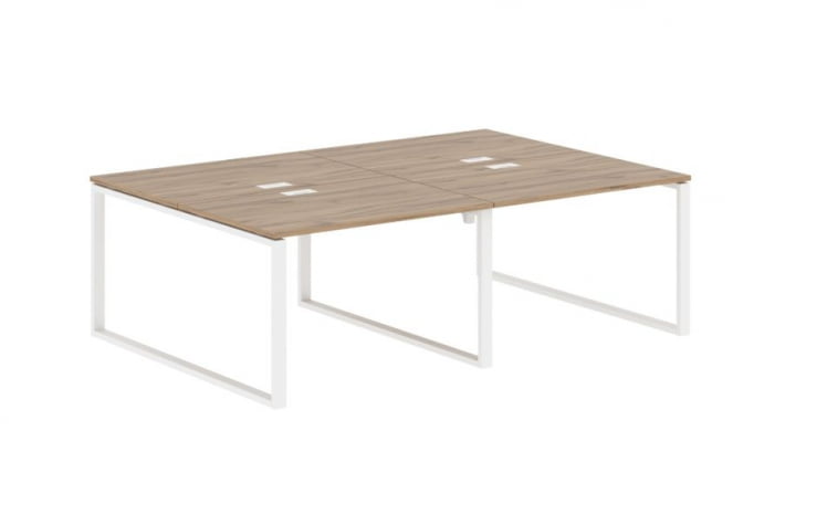 Бенч-система ЕДИС ЕКВСТ 2316 Дуб Денвер светлый Белый / EDIS EQWST_0