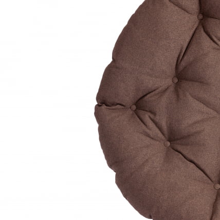 Кресло CЛОУДЕ рогожка/металл, 97х98х90-96см, коричневый, 3М7-147 / CLOUDE_8