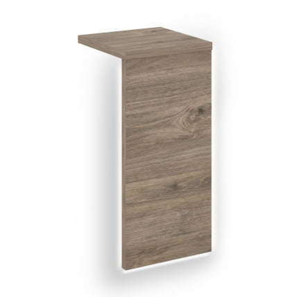 Накладка с подсветкой прямая высокая для О.Р-Ф.МП.В-78 ОНИКС О.Р-НП.В-78.1.С Тиквуд Темный / О.R-F.MP.V-78 ONIX О.R-NP.V-78.1.S_0