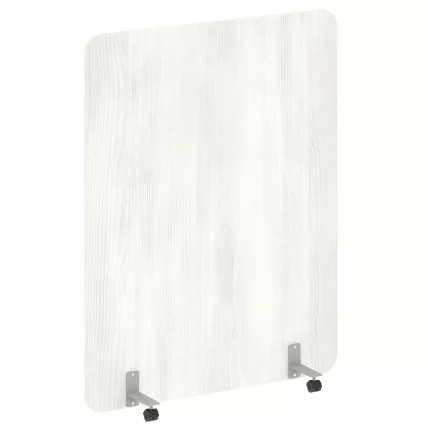 Перегородка на металлических опорах, на роликах Р-лине ДП.Р-140-180 Снежная Патина / R-line DP.R-140-180_0