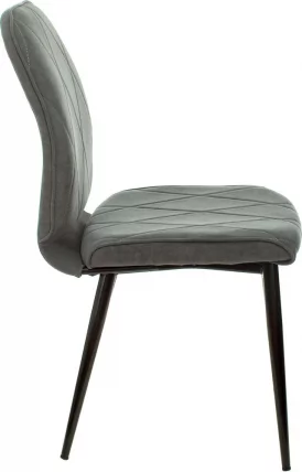 Стулья для кухни Бюрократ КФ-3 Серый Алфа 44 2 шт. / KF-3 Alfa_3