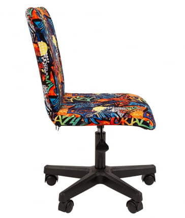 Детское кресло CХАИРМАН ТИН (КИДС) 109 черный пластик CРАЗЙ / CHAIRMAN (KIDS) CRAZY_2