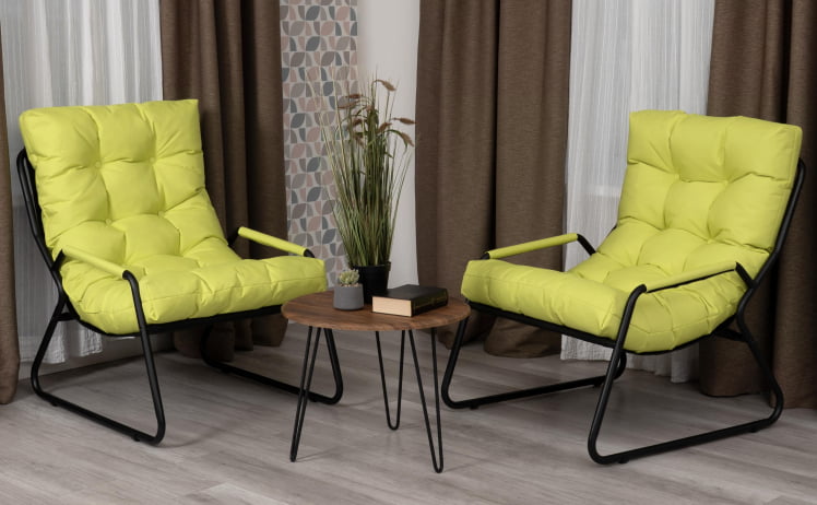 Кресло Ерго/Эрго К рогожка с водоотталкивающей пропиткой, Лайм / Ergo/Эрго_12