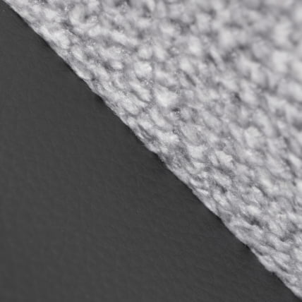 Кресло лаунж Космо велюр/букле (ХЙП)/экокожа, светло-серый/графит / Cosmo (HYP)/экокожа,_11