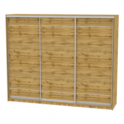 Шкаф-купе Б-220х270х60-1(ДВ-Д7Д7Д7) / B-220х270х60-1(ДВ-D7D7D7)_0