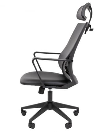 Кресло руководителя Чаирман 545 экокожа Черный / Chairman_14