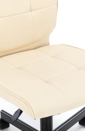 Кресло для персонала Еверпроф ЕП-300 Экокожа Бежевый / Everprof EP-300_4