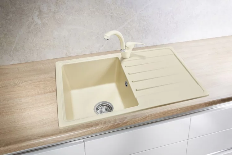 Кухонная мойка СТАНДЭРТ 7602 Белый / STANDART_1