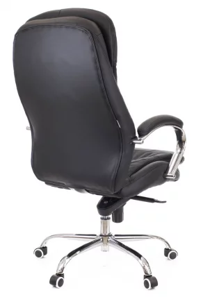 Кресло для руководителя Еверпроф Валенсиа М Кожа Черный / Everprof Valencia M_2