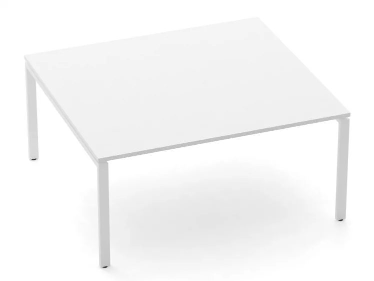 Стол для переговоров Дека П-обр.каркас 71.145.16 Белый / Deka_0
