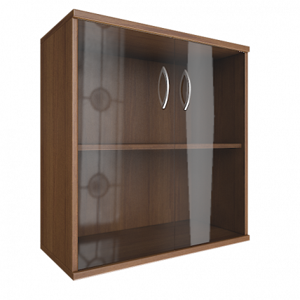 Шкаф низкий широкий Рива А.СТ-3.2 Орех Гварнери / Riva_0