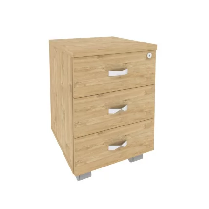 Тумба мобильная ОНИКС О.ТМ-3 Тиквуд светлый / ONIX O.TM-3_0