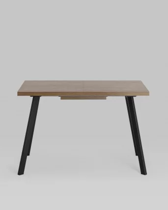 Стол обеденный раскладной Плаин раскладной 116-158*74 Дуб Ка/черный / Plain_2