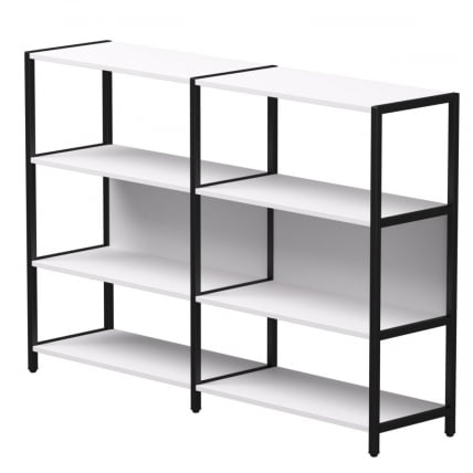 Набор стеллажных систем Еверпроф ЕВО №1 Белый Черный / Everprof EVO_0