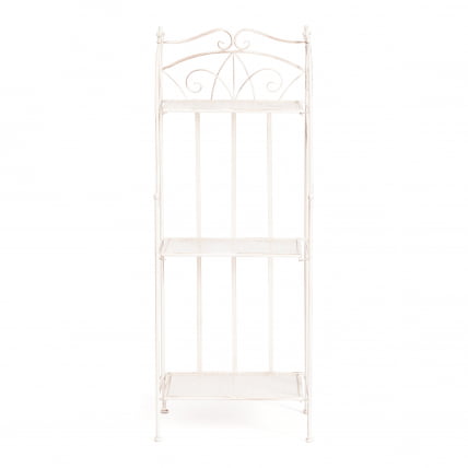 Этажерка Сеcрет Де Маисон Елиса (ПЛ08-10337) стальной сплав, античный белый, 41,50х20х108 см / Secret De Maison Elisa (PL08-10337)_4