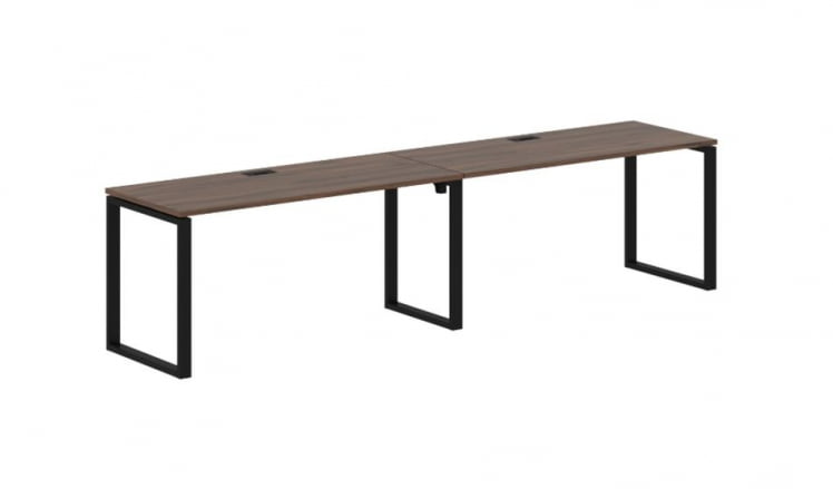 Бенч-система ЕДИС ЕКВСТ 3167 Дуб Денвер темный Черный / EDIS EQWST_0