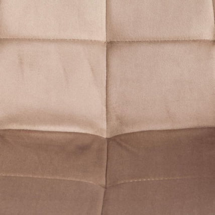 Стул АБРУЗЗО ( мод. 8060 ) металл/вельвет, 52 х 63 х 85 см, бежевый (ХЛР 8)/черный / ABRUZZO mod. (HLR_9