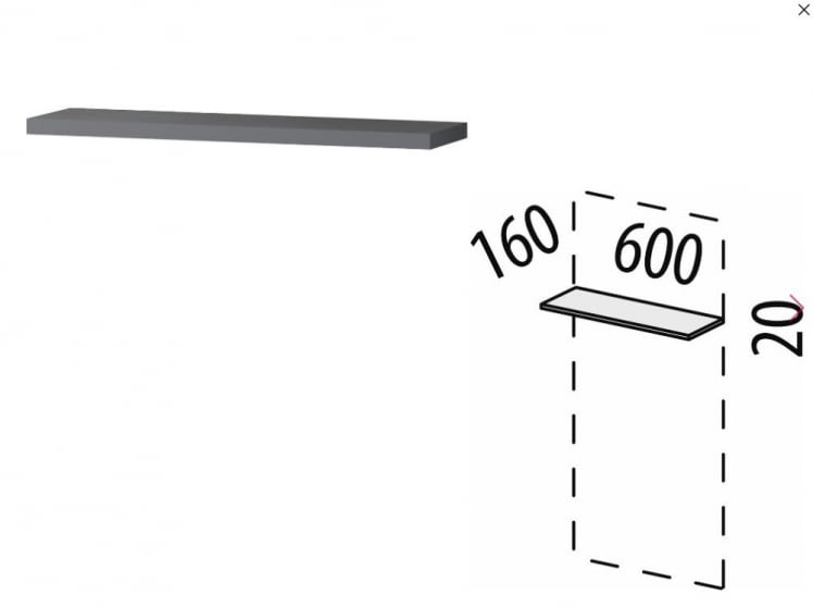 Полка Джерси 601.30_18