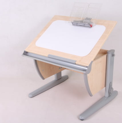 Трехуровневая подставка-трафарет под книгу ПК-03 Серая_3