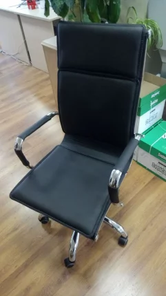 Кресло руководителя CЛГ-617 ЛКСХ-А Блаcк / CLG-617 LXH-A Black_6