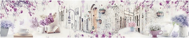 Глянцевый фартук (КОМПОЗИТ) КМ 55 / KM_0