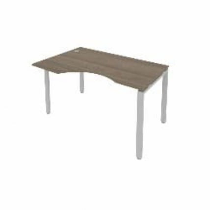 Стол письменный МЕТАЛ СЙСТЕМ Б.СА-2 Л Вяз/Серый / METAL SYSTEM_0