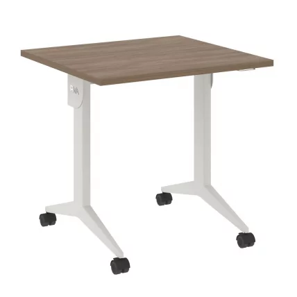 Стол складной мобильный КС-Пулл КС.М-0.7 Дуб Аризона/Белый / X-Pull X.M-0.7_0