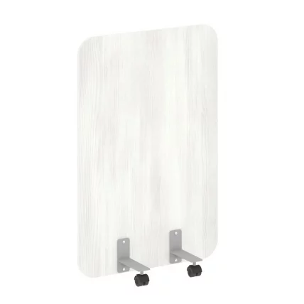 Перегородка на металлических опорах, на роликах Р-лине  ДП.Р-80-120 Снежная Патина / R-line DP.R-80-120_0