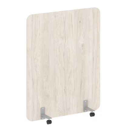 Перегородка на металлических опорах, на роликах Р-лине ДП.Р-120-150 Денвер Светлый / R-line DP.R-120-150_0