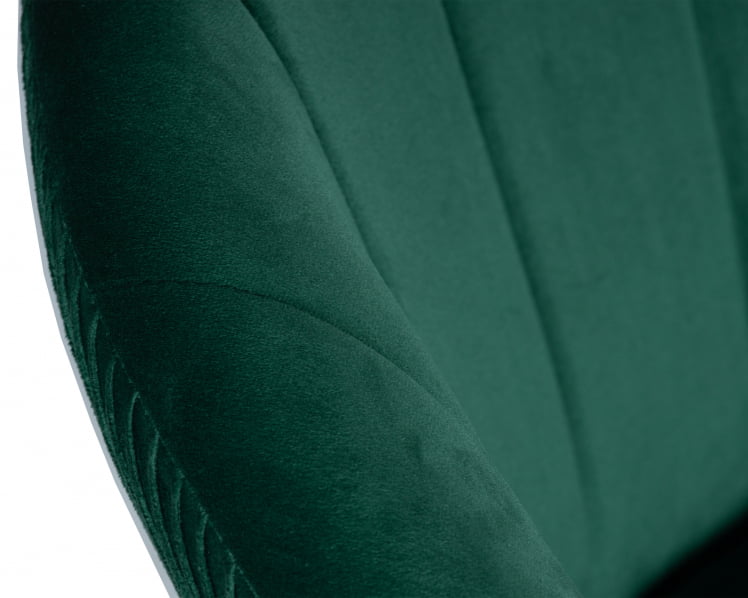 Кресло дизайнерское ДОБРИН ЕДИСОН БЛАCК (зеленый велюр (1922-9)) / DOBRIN EDISON BLACK_7