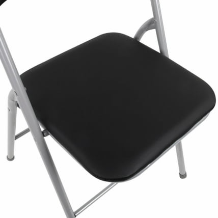 Стул складной БРАБИКС Голф CФ-007 серебристый каркас Черный / BRABIX Golf CF-007_8