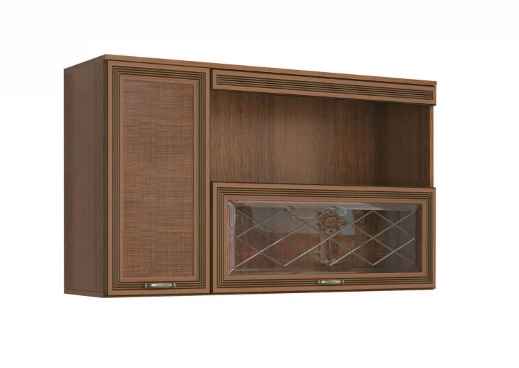 Полка навесная Ливорно ЛН-4  Дуб сонома_0