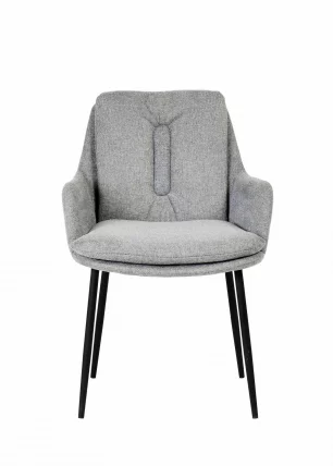 Кресло Саманта рогожка Светло-серый_3