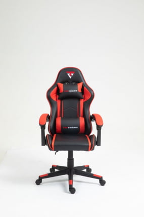 Кресло спортивное ТопЧаирс Шадов черно-красный / TopChairs Shadow_1