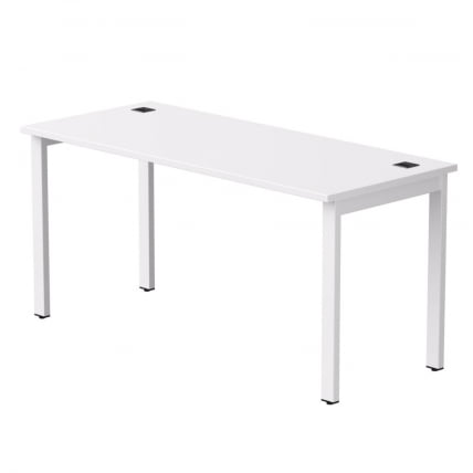 Стол прямой на металлокаркасе, опоры 45 гр Еверпроф ЕВО 254С004 Белый / Everprof EVO 254S004_0