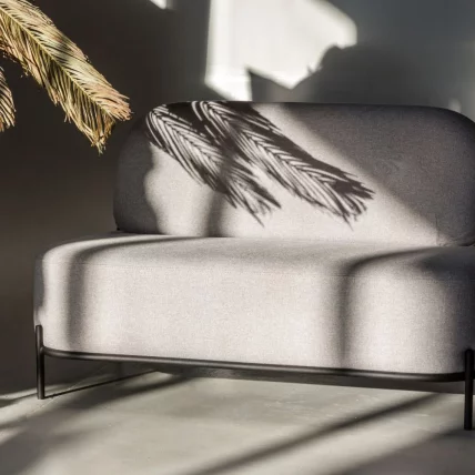 Диван Гаваии 2-х мест Тем серый / Gawaii_4