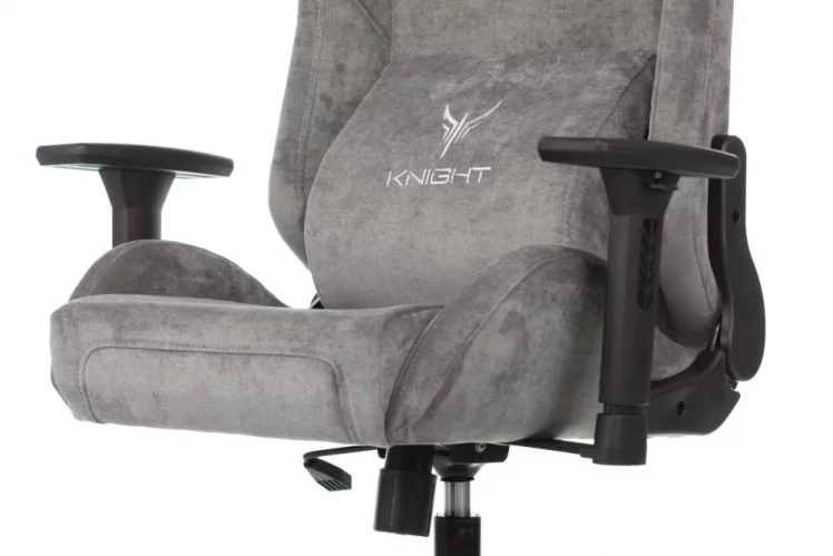 Геймерское кресло КНИГХТ Н1 ГРЕЙ / KNIGHT N1 GREY_9