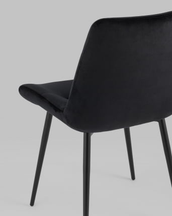 Стул Остин велюр Черный_6