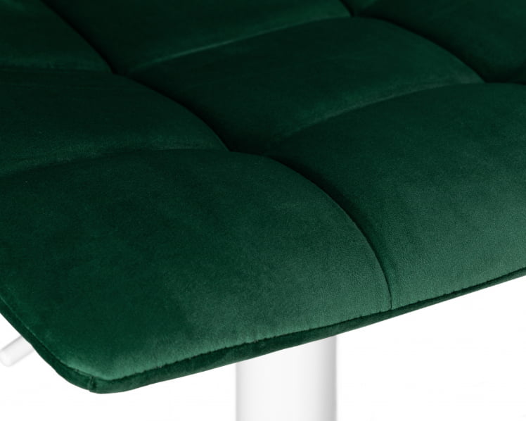 Стул барный ДОБРИН ТАИЛОР ВХИТЕ (зеленый велюр (МДЖ9-88)) / DOBRIN TAILOR WHITE (MJ9-88))_6