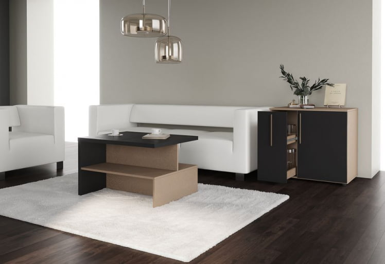 Зона для посетителей ВЕЛИОН №4 Яшма черный Кобра / VELION_0