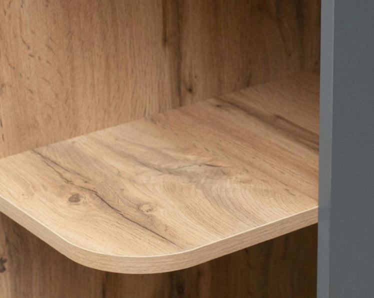 Стеллаж торцевой (лев/прав) Монако 902.17 Дуб Вотан Графит_6