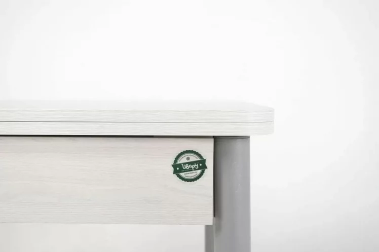 Стол-трансформер раскладной Прайм-3Р Ясень Анкор светлый_7