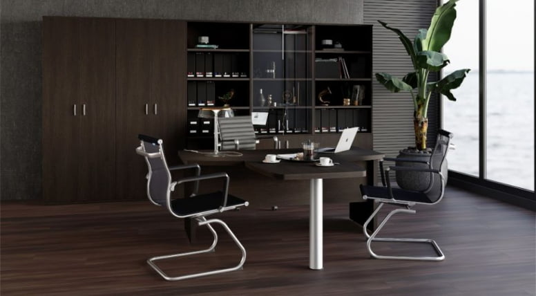 Тумба правая с замком Танго ТМ9-04Р Венге / ТМ9-04R_2