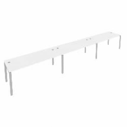 Рабочая станция на 3 раб.места Метал Сйстем Б.СМ-3.5 Белый/Серый / Metal System_0