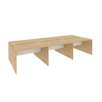 Рабочая станция ОНИКС О.Д.РС-6.2.7 Тиквуд Светлый/Белый / ONIX O.D.RS-6.2.7_0