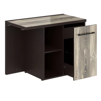 Тумба приставная МCРТ 1055Р Дуб Базель/Венге Магия / MCRT 1055R_0