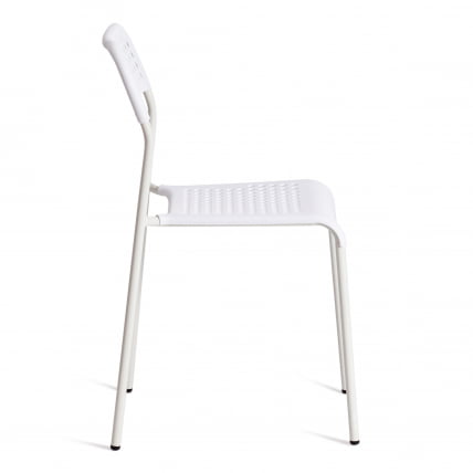 Стул АДДЕ (мод. C-049) металл/пластик, 39 х 49 х 78 см, Вхите(белый) разборный / ADDE (mod. C-049) White(белый)_1