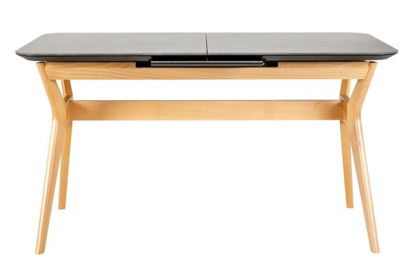 Стол раздвижной Нарвик Серамиc 140-180 Аутоматиc Натур/Дэрк марбле / Ceramic Automatic Natur/Dark marble_5