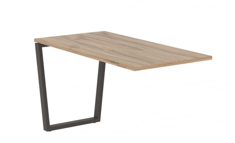 Брифинг-приставка ЕДИС ЕВБ 1367 Дуб Денвер светлый Мокко / EDIS EVB_0